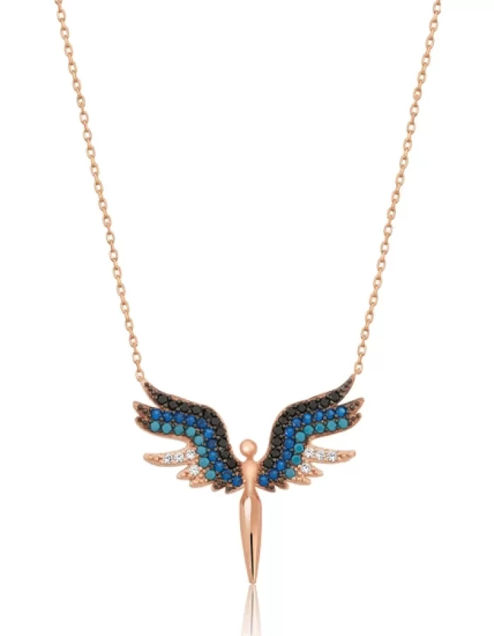 Angel pendant in 925 Australian silver